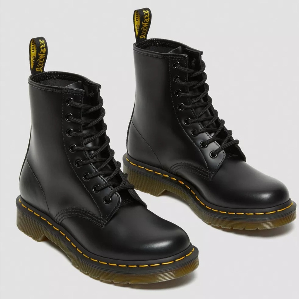 Dr. Martens Black Lace-Up Boots